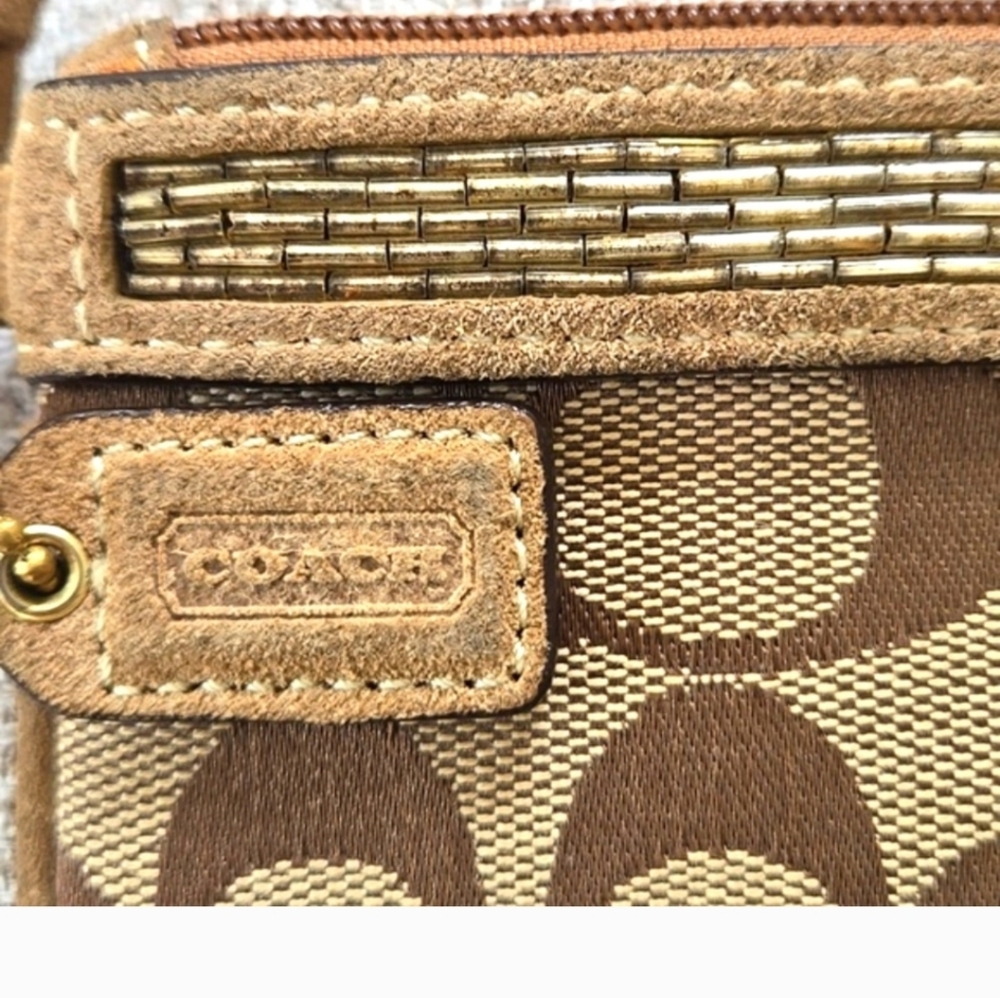 HP!  Coach Crossbody Bag And Essential Wristlet Bundle - Picture 14 of 16